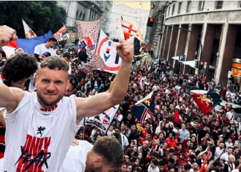 VIDEO. Cum a sărbătorit George Pușcaș promovarea în Seria A