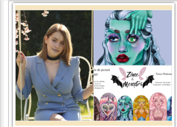 Din dragoste pentru ea, bunicul a construit o sală de sport la Dacia. Gojdista, selectată la Nuova Accademia di Belle Arti din Milano, debut oficial