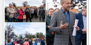 GALERIE. Revolta de pe Meșteșugarilor. Oamenii se tem că lucrările îi vor lăsa fără case