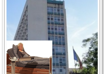Scandalos. Orădeancă: Tatăl meu este internat la Spitalul Municipal imobilizat la pat si pur si simplu abandonat… Nu bea și nu mănânca nimic până nu mergem noi la ora de vizită