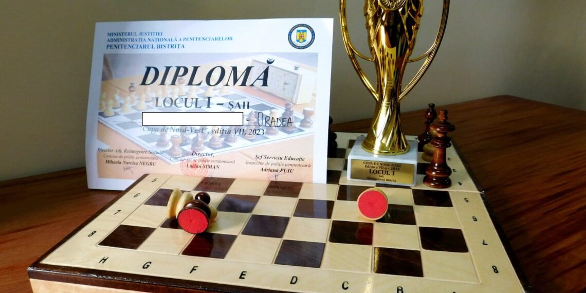 Un deținut din Penitenciarul Oradea câștigă o competiție de șah