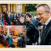 GALERIE. Ministru Szíjjártó la Oradea: Ungaria vrea să ceară Comisiei Europene să redeschidă dosarul aderării României la Schengen