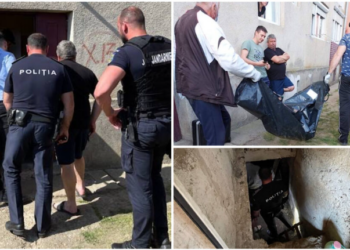 Imagine dramatică. Soți morți în apartamenul pe care l-au ocupat pentru câteva zile