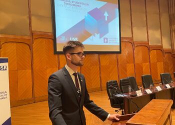 Fiul cel mic al rectorului Bungău, reales lider al studenților din Oradea