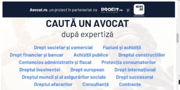 A fost lansată o nouă platformă online a avocaților din România