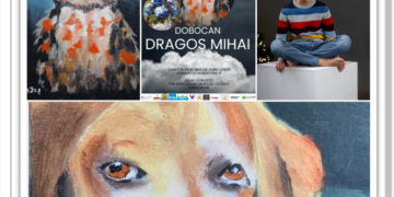 Dragoș Dobocan, copilul de 10 ani din Oradea, aflat la a patra expoziție personală