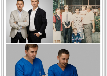 Chirurgii Dănuț și Viorel Dejeu, de la viața într-un sat de lângă Aleșd, la recunoașterea internațională drept experți în bariatrie. Unul e pasionat de grădinărit, celălalt de muzică