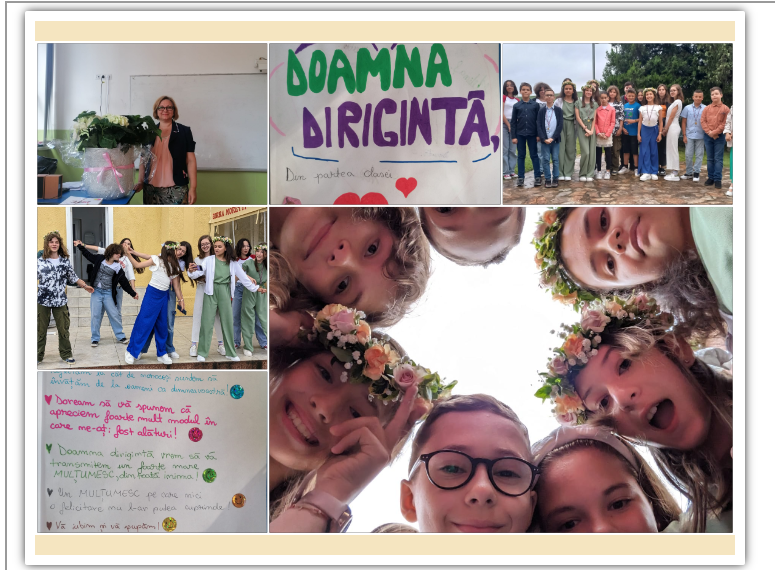 Ce mesaje emoționante a primit profesorul Anca Fetea de la copiii săi, de la Dacia. O clasă cu 5 medii de 10 și 16 medii peste 9,80