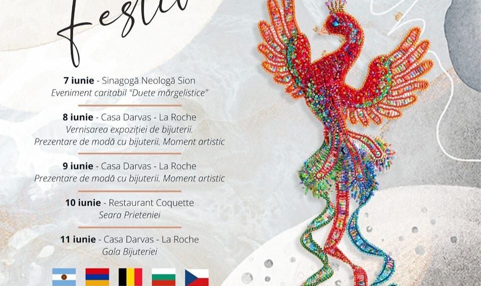 Oradea, capitala internațională a bijuteriei handmade. Accesorii unicat, de mare impact vizual, realizate de designeri selectați din întreaga lume