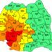Bihorul, ameninţat din nou de ploi torenţiale şi furtuni / Zeci de localităţi din zona montană, lovite iar de vijelii