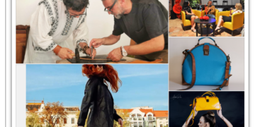 GALERIE.Mircea Bule, designerul orădean invitat al Premiilor Grammy USA, a făcut genți și accesorii pentru Richard Butler și premierul Australiei