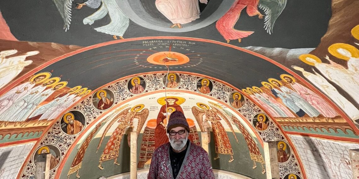 GALERIE. Cum poți deveni ctitor la biserica construită de Neșu. E inspirată de o biserică de pe Muntele Athos