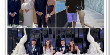 GALERIE/VIDEO. Vedeta FCSB născută la Cociuba Mare, Adrian Șut, s-a căsătorit