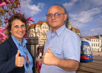 Cine sunt vatmanii care reprezintă Oradea la Campionatelor Europene de Tramdriver. Evenimentul începe la ora 10 în Piața Unirii