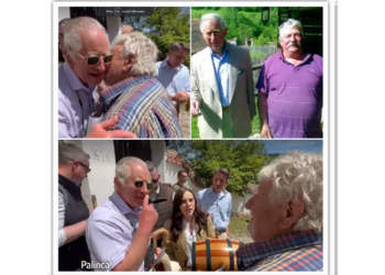 Orădeanul care l-a sărutat pe Regele Charles pe obraji și i-a dăruit pălincă. Cum a reacționat suveranul