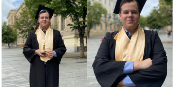 Tânărul Răzvan Foncea din Josani, șef de promoție la Științe Politice, la Cluj. A reprezentat România la conferința ONU la New York și va studia la Paris, la o facultate de top 3 mondial