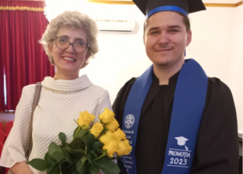 Ce crede un șef de promoție despre școală și dascălii săi.Andrei Oros a absolvit Facultatea de Inginerie Managerială și Tehnologică  cu cea mai mare medie