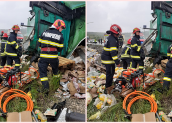 Un bihorean a murit după ce tirul pe care-l conducea s-a răsturnat