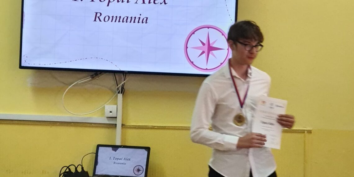 GALERIE. Alex Topai, de la Ghibu, cel mai bun la Olimpiada Europeană de Geografie