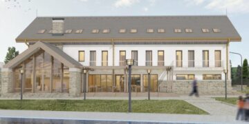 GALERIE. Vilă de 1,3 milioane euro și trei margarete ridicată de CJ Bihor la Pădurea Neagră