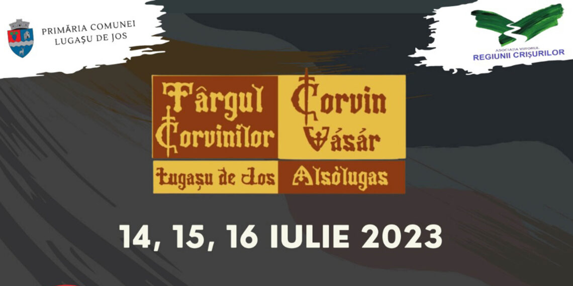 Începe Târgul Corvinilor – Târgul de 500 ani, la Lugașu de Jos / Trei zile de distracţie la iarbă verde