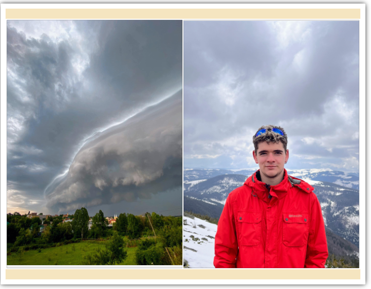 GALERIE. Orădeanul care a studiat MSc in Climate Change Science:  Azi este cu adevărat o zi periculoasă din punct de vedere meteorologic. Vânt extrem, tornade