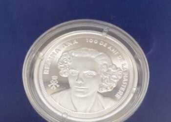 Banca Națională pune în circulație o monedă de argint pentru a marca 100 de ani de la nașterea Reginei Ana