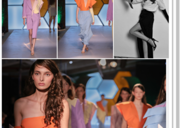 GALERIE. Top modelul Camelia Ienciu, succes ca designer la Feeric Fashion Week, cel mai important festival de modă din Europa de Est