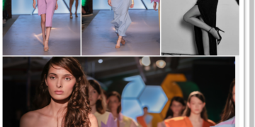 GALERIE. Top modelul Camelia Ienciu, succes ca designer la Feeric Fashion Week, cel mai important festival de modă din Europa de Est