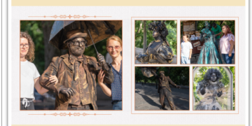 GALERIE. Povestea statuilor vivante din Vivante Belle Époque