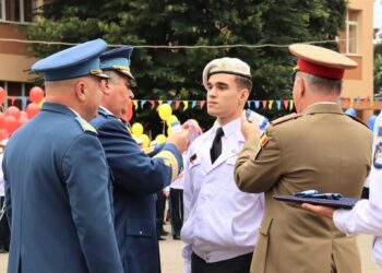 Călin Hartzos a primit cel mai mare grad onorific acordat elevilor din colegiile militare