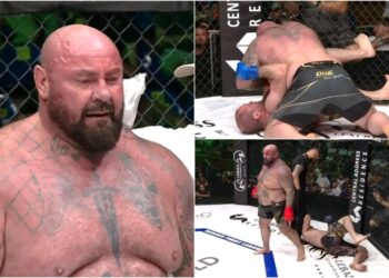 Muntele Bihorului s-a prăvălit peste adversar:”I-am făcut o strangulare şi între timp îi dădeam şi cu pumnul în cap. El striga deja: Nu mai, nu mai… opriţi, opriţi!”