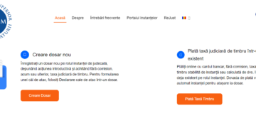 A fost lansat portalul care permite depunerea actelor pentru procesele din justiție online