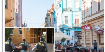 Bătaie cu pumni, picioare, un box și spray lacrimogen pe Republicii