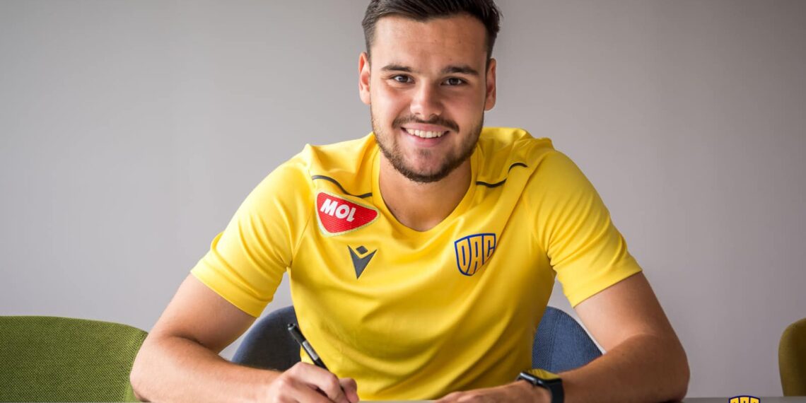 Orădeanul de 19 ani, Mark Kovacs, a semnat cu vicecampioana Slovaciei