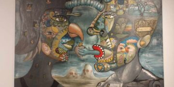 GALERIE. Perspectiva artistului de talie internațională, Paul Covaci, asupra Omului Recent, în Cetatea Oradea