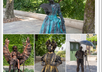 Începe spectacolul statuilor vivante