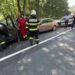 Accident în lanţ pe Valea Oltului / Cinci mașini implicate, opt răniţi, patru persoane transportate la spital