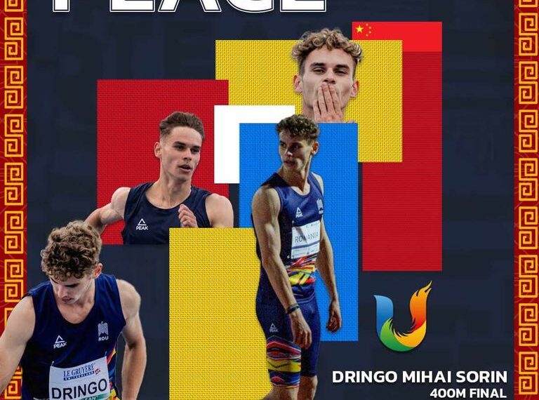 Mihai Dringo, record național la Jocurile Mondiale Universitare 2023 Chengdu -China