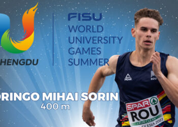 Mihai Dringo, în finală la 400m, la Jocurile Mondiale Universitare de la Chengdu (China)