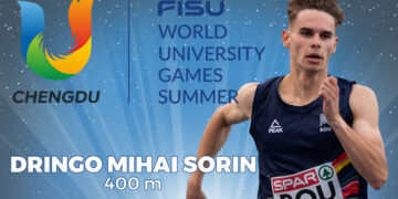 Mihai Dringo, în finală la 400m, la Jocurile Mondiale Universitare de la Chengdu (China)