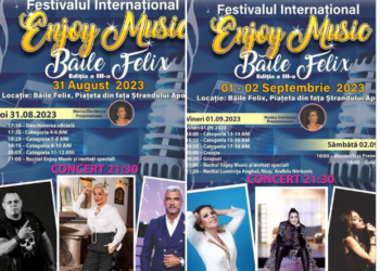 Azi începe Enjoy Music Băile Felix. Premiile festivalului sunt în valoare de 40.000 lei