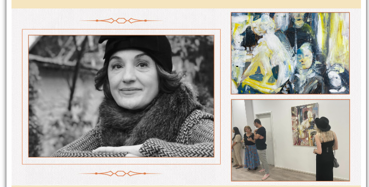 Beiușeanca Liana Corb, artista care reînvie în picturile ei o lume burgheză, la Elite Art Gallery. A câștigat concursul de artă FRESH