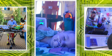 Pentru Ambulanța Copiilor și 5 lei contează. Lora, micuța de doi ani cu encefalită virală severă, cu insuficiență hepatică, a ajuns la Budapesta