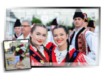 VIDEO. GALERIE. Au făcut senzație în fața a mii de oameni cu Nunta din Bihor, așa cum a fost pusă în scenă de veteranii ansamblului acum 50 de ani