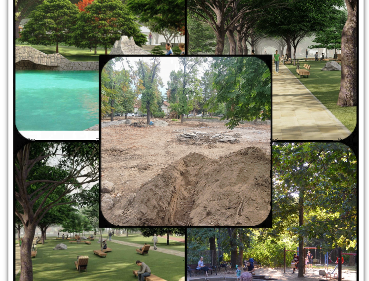 Ce promite Dumexim că face de 7 milioane de lei în Parcul Petőfi din Oradea. Gata în 12 luni