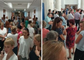 Proteste masive în Finanțe. Trezorerii închise. 15 000 de plăți blocate