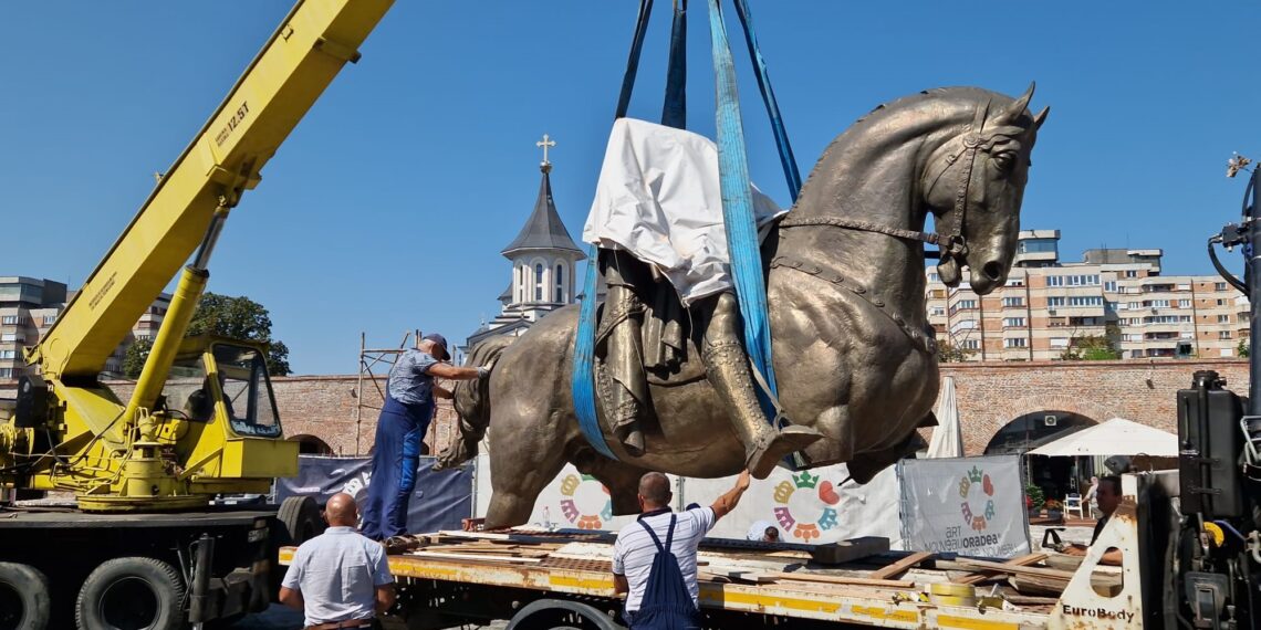 În Cetatea din Oradea va fi amplasată cea mai mare statuie din lume a Sfântului Ladislau