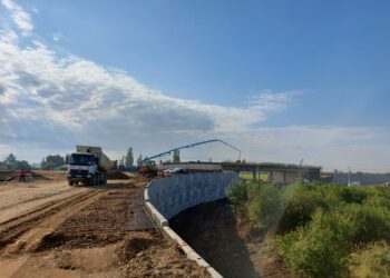 Strabag a trebuit să apeleze la o soluție de consolidare unică în România pentru drumul care leagă Oradea de A3