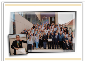 Personalitate în lumea vinului. Oenologul Dorin Popa, Colanul de Aur și Diploma de Onoare acordat de Federation Internationale des Confreries Bachiques din Paris